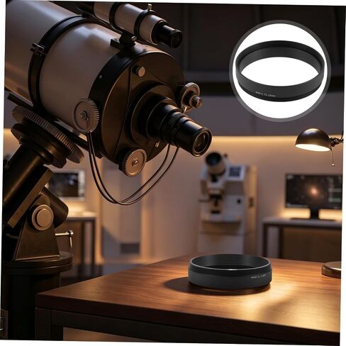 PartyKindom Mm Telescope Extension Tube Adapter M68x0.75 Aluminum Alloy with Versatile Compatibility and Robust Construction for Astrophotography and Outdoor Astronomy in Saudi Arabia
