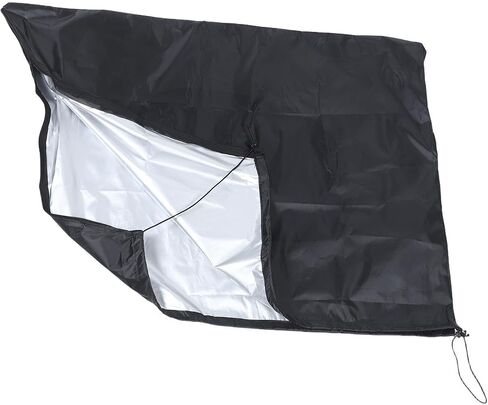 KALLORY Foldable Telescope Protective Cover with UV Protection and Dust Prevention, Made of Sturdy Oxford Cloth, Portable Black Sleeve for Outdoor and Desert Use by Amateurs in Kuwait
