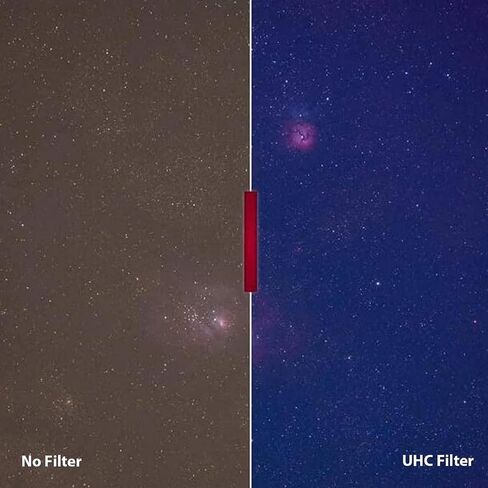Improve Universe Object with UHC Filter for 1.25" Telescopes for Clear Views Double-Sided Fine Polishing Astrophotography in Kuwait