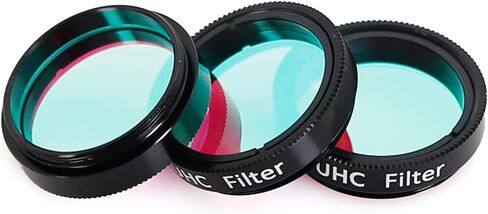 Improve Universe Object with UHC Filter for 1.25" Telescopes for Clear Views Double-Sided Fine Polishing Astrophotography in Kuwait