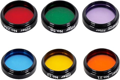 1.25" and Skyglow Filter CPL 6Color Telescopes Eyepiece Eyepieces in Kuwait