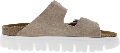 Birkenstock Women's Arizona Chunky Sandals, Warm Sand, Tan, 6-6.5 Narrow US in Kuwait