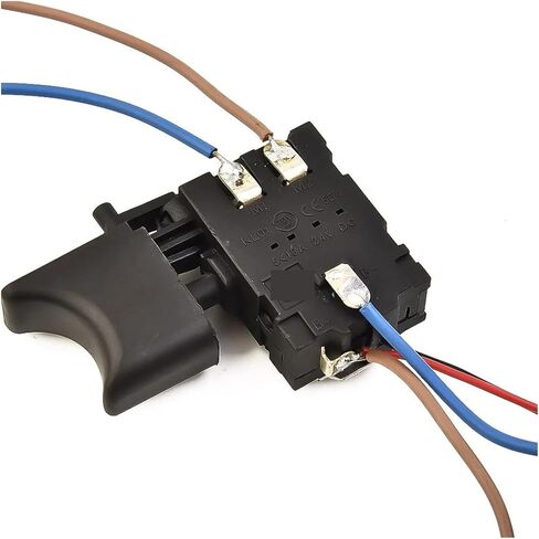 2pcs Drill Switch Speed Control Push Button Trigger Switch DC 7.2-24V Cordless Drill Switch in Kuwait