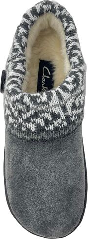 Clarks Women's Knit Scuff Slippers in Kuwait