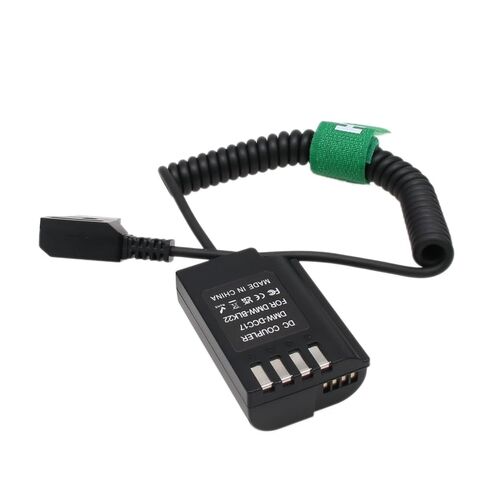 D-tap DMC-DCC17 Power for Panasonic Lumix GH6, G9, G9 II, S5, S5 II, S5 IIX, GH5m2, GH5S DSLR Camera DMW-BLK22 Dummy Battery in Kuwait