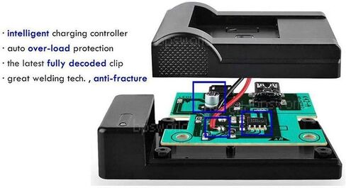 USB Battery Charger for Panasonic DE-A92, DE-A91, DE-A91B in Kuwait