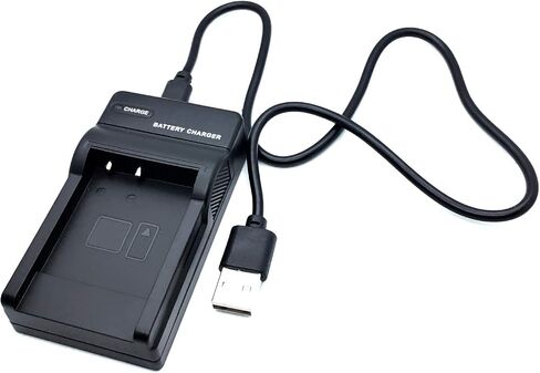 USB Battery Charger for Panasonic VDR-D100, VDR-D105, VDR-D150, VDR-D150GN, VDR-D160, VDR-D160GN Camcorder in Kuwait