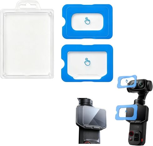 Tempered Glass Screen Protector Compatible with Insta360 Luna Ultra, Anti-Scratch Film for Gimbal Camera in Kuwait
