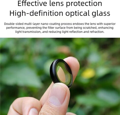 9H Toughened Glass Camera Lens Cover with Anti Fingerprint Coating Suitable for Clear Imaging and Waterproof Protective in Kuwait