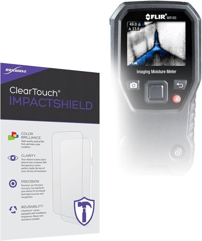 BoxWave Screen Protector Compatible with FLIR MR160 - ClearTouch ImpactShield (2-Pack), Impenetrable Screen Protector Flexible Film in Kuwait