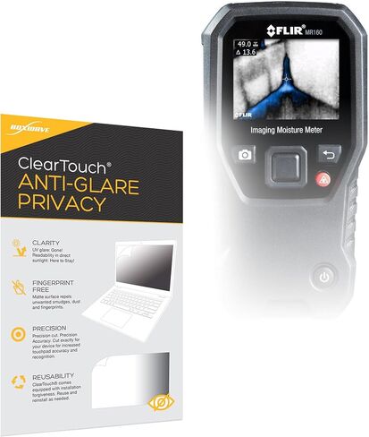 BoxWave Screen Protector Compatible With FLIR MR160 - ClearTouch Anti-Glare Privacy (2-Pack), Privacy Screen Protector Flexible Film Anti-Glare in Kuwait