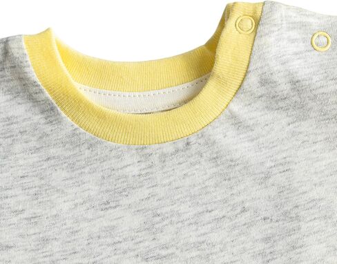 TRND O&X Baby Boy 2-Pack Cotton Rompers, Short Sleeve Summer Outfits with Giraffe & Dino Prints in Kuwait