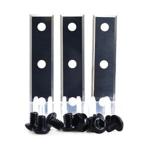2pcs Square 30mm Length Carbide Insert Blades, 30x9x1.5mm(Thickness), 2-Cutting Edge(Reversible), for Woodworking Replacement Insert Flush Trim Router Bit Head in Kuwait