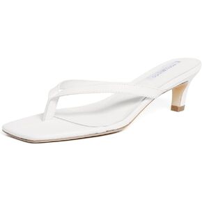 Tony Bianco Women's Topaz Heeled Sandals, White Nappa, 8 Medium US in Saudi Arabia
