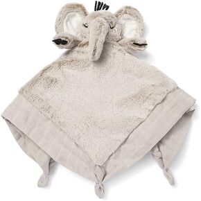 Lucy Darling Little Animal Lover Security Blanket Soft Baby Lovey Gifts for Newborn Boys and Girls Baby Snuggle Toy Elephant Stuffed Animal in Saudi Arabia