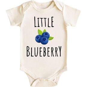 Little Blueberry Baby Onesie for Boys Girls Cute Fruit Bodysuit - Sweet Newborn Outfit Gifts in Saudi Arabia