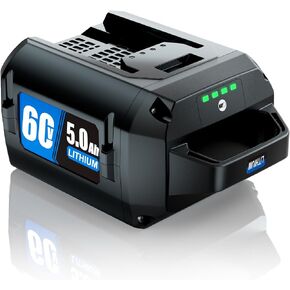 5.0Ah Lithium-ion Replacement for ‎Toro 60V Battery | L108 L135 L216 L324 L405 88620 88625 88640 88660 88675，Compatible with Toro Flex Force Battery 60 Volt Max-1 Pack in Kuwait