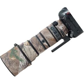 Waterproof Lens Cover for Sigma 150-600mm F5-6.3,Green leaf camo | Lens Protective Camouflage Lens Protection Sleeve Rain Cover in Kuwait
