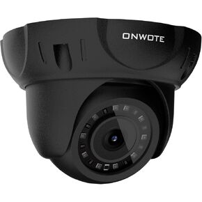 ONWOTE 5MP 122° PoE IP Security Camera, Capture Video Audio, Dome White in Kuwait