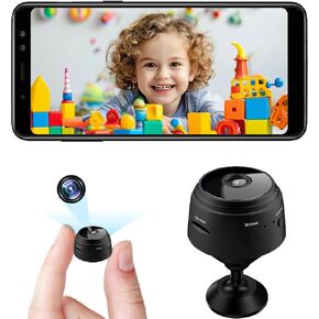 senri Mini Security Camera, 1080P HD WiFi Home Indoor Outdoor Camera for Baby/Pet/Nanny, IP Camera Remote Viewing for Security with iOS,Android Phone APP(Video Only) in Saudi Arabia