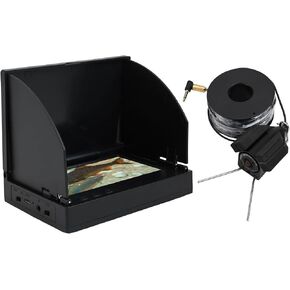 4.3 Inch Underwater Fishing Camera, 5000mAh 8H Runtime, 220 Degree Wide Angle HD Fish Finder for Ice River Boat, IP68 Waterproof Muddy Water Penetration(4.3IPS+camera20m) in Kuwait