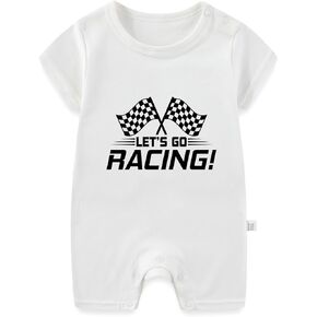 Let's Go Racing Dad Bodysuit, Checkered Flag Infant Outfit, Matching Dad Toddler Race Outfits, Baby Shower Gifts in Saudi Arabia