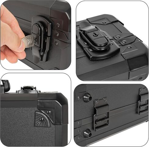 Protective Hard Case Shockproof Water-resistant with Customized DIY Foam Insert fit for Camera, Laptops, etc, 12.2 X 12.2 X 4.5-Inch in Kuwait
