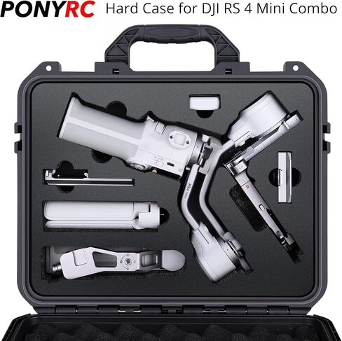 RS 4 Mini Hard Case, Waterproof Storage Travel Case for DJI RS 4 Mini Creator Combo Gimbal Lightweight Stabilizer & Accessories in Kuwait