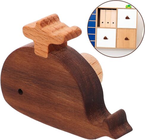 Wooden Nursery Dresser Knobs Easy to Install Decorative Drawer Pulls for Boy Girl Room Smooth Finish Safe for Boy Girl Versatile Handles for Furniture and Wardrobe in Kuwait
