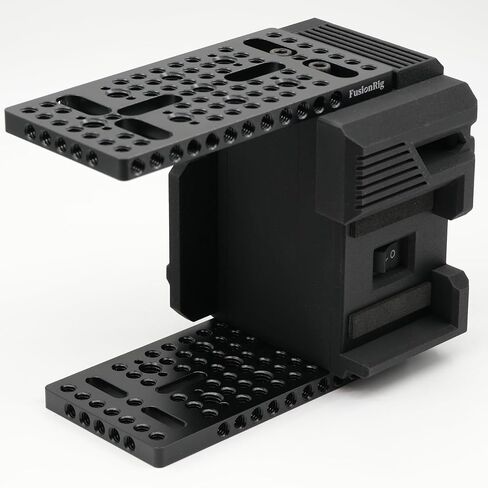 FusionRig New Camera Cage Extension Module Compatible with Sony A7M5,Build-in Voltage Display with 4 D-Tap,Dual USB-C Ports in Kuwait