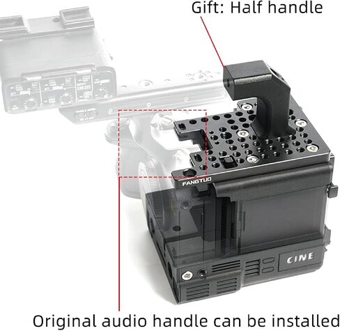 Fangtuo X3V B2 for Sony FX3A/FX30 Full Cage Kit, Cinema Camera Cage Accessories cineback in Kuwait