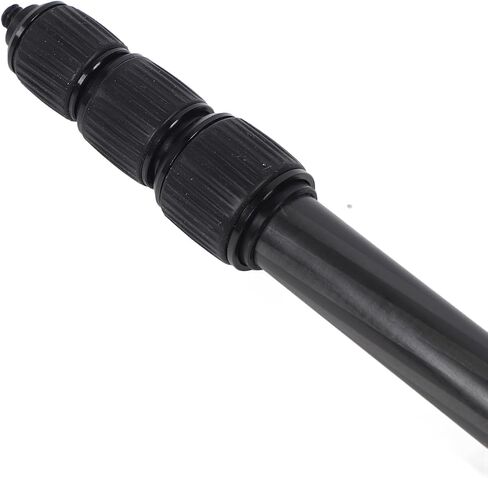 Camera Extension Pole 4 - Section Telescopic Monopod, Camera Selfie Stick with Dual 1/4in Thread, Adjustable Carbon Fiber Pole for DSLR Action Camera, 17.9 to 61in in Kuwait
