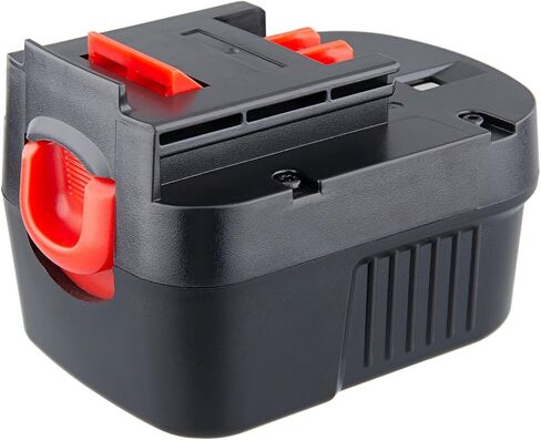 VANTTECH 4.8Ah Ni-MH HPB14 Replacement for Black and Decker 14.4V Battery FSB14 FS140BX A1714 499936-34 BD1444L A14 Compatible with Black and Decker 14.4V Cordless Power Tools in Kuwait