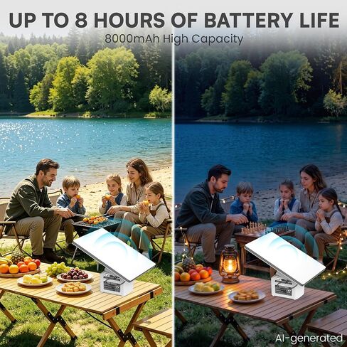 152Wh 19V/8000mAh Compatible with Starlink Mini Battery Pack (8-Hour Battery Life), with DC & Type-C Ports, Rechargeable Outdoor Power Supply for Star-Link Mini Dish, Camping & Travel in Kuwait