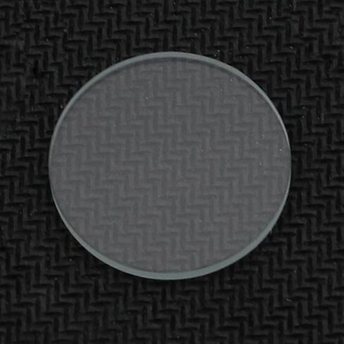 50pcs Tempered Glass Lens 20mm 34mm Dia High Image Clarity Optical Set | Transparent Round Flat Lens, Optical Lens Set(34*1.5mm) in Kuwait