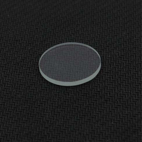 50pcs Tempered Glass Lens 20mm 34mm Dia High Image Clarity Optical Set | Transparent Round Flat Lens, Optical Lens Set(34*1.5mm) in Kuwait