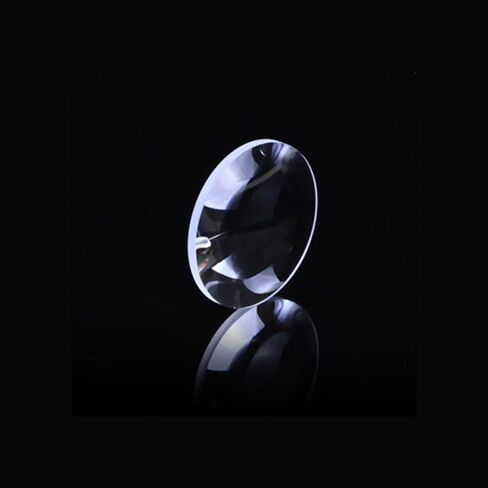 Double Convex Lens Focal Length 40 50 150 200MM K9 Optical Glass 1piece | Biconvex Lens 20mm 28mm 30mm 42mm 44mm 45mm 50mm 58mm Dia(50*100*8.7*3mm) in Kuwait
