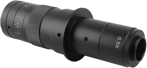 Monocular Lens, Max 180x Zoom 25mm C Mount Alloy Lens for VGA USB Industrial Video Microscope Camera in Kuwait