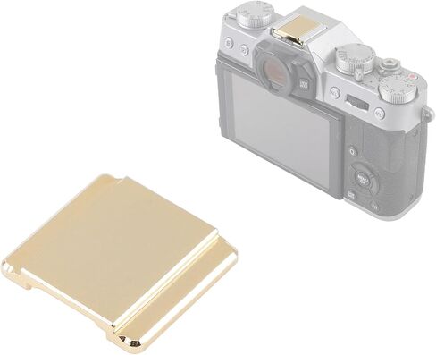 Camera Hot Shoe Cover Compatible for Fujifilm X-T5 X-T4 X-T50 X-T30 | Metal Brass Hot Shoe Cover Protector Cap for Fujifilm X-T20 X-T10 X-T3 X-T2 for Most SLR, Mirrorless Camera in Kuwait