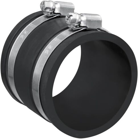 POWERTEC 70148 Dust Control Flex Cuff with Steel Clamps, 2-1/2-Inch in Kuwait