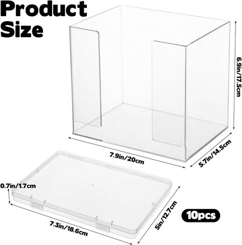 Breastmilk Flattener for Freezer with 10 Boxes, Breastmilk Storage Bag Organizer, Breast Milk Storage Tray for Fridge, Convenient Storage for Milk Freezer Bags, Stackable Freeze Tower for Nursing Feed in Kuwait