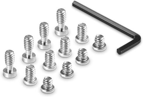 SMALLRIG Allen Wrench Screw 1/4" Screws Accessories Tool (12pcs/Pack) - 1713 in Kuwait