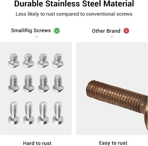 SMALLRIG Allen Wrench Screw 1/4" Screws Accessories Tool (12pcs/Pack) - 1713 in Kuwait