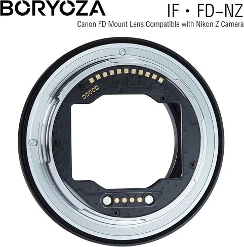 IF·FD-NZ Chipped Focus Confirm Adapter FD Mount Lens Compatible with NZ Camera in Kuwait
