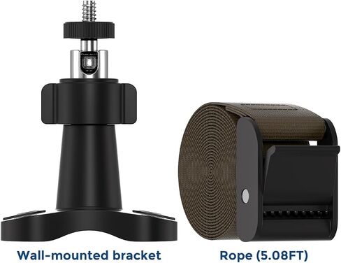 Trail Camera Mount Strap, 60" Heavy Duty Nylon with 360° Adjustable Ball Head, Universal 1/4"-20 Thread for Game Cams & Solar Panels (Reveal, Moultrie, Spypoint) in Kuwait