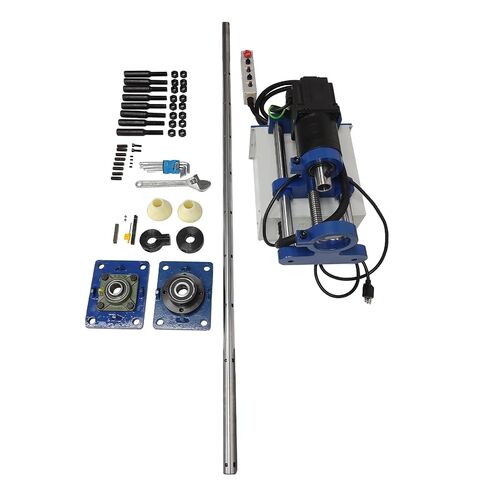 Portable Hole Drilling Boring Machine 1.38-3.15inch Line Diameter, with 5.24ft Connecting Boring Bar Rod Control Handle for Excavator Loader Engineering Machinery Features End Face Repair in Kuwait
