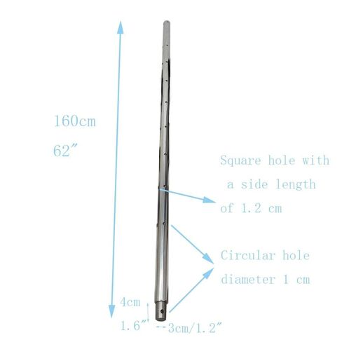 Portable Hole Drilling Boring Machine 1.38-3.15inch Line Diameter, with 5.24ft Connecting Boring Bar Rod Control Handle for Excavator Loader Engineering Machinery Features End Face Repair in Kuwait