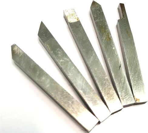 5 Pcs 4x4mm Alloy Steel Lathe Cutters, AcmeFlare Metal Turning Tool Set for Mini Lathe Metal Miniature, High Hardness Wear-Resistant in Kuwait
