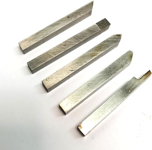 5 Pcs 4x4mm Alloy Steel Lathe Cutters, AcmeFlare Metal Turning Tool Set for Mini Lathe Metal Miniature, High Hardness Wear-Resistant in Kuwait