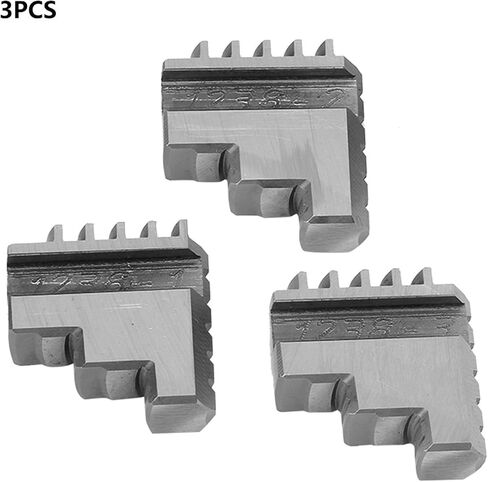 3PCS 3 Jaw Inside Jaw Chuck, Outside Jaw Chuck Jaw Lathe Chuck Self Centering Jaw Mini Chuck Set for Metalworking Tools in Kuwait